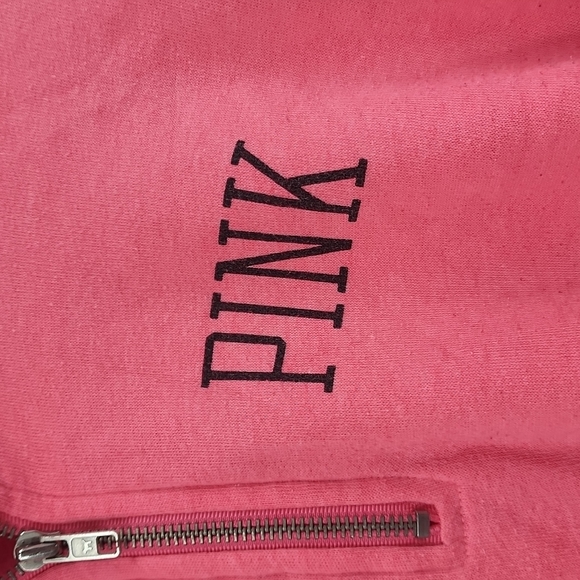 Victoria's secret pink line quarter zip sweatshirt - Picture 3 of 4